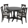 Kingsley Black Dining Set feature