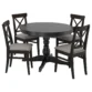 Kingsley Black Dining Set feature