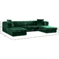 Melinda-Velvet-Sectional-size