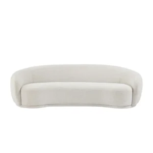 Opulence Bouclé Chesterfield Sofa (2) White Opulence Bouclé Chesterfield Sofa