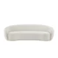 White Opulence Bouclé Chesterfield Sofa