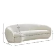 White Opulence Bouclé Chesterfield Sofa