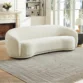 White Opulence Bouclé Chesterfield Sofa