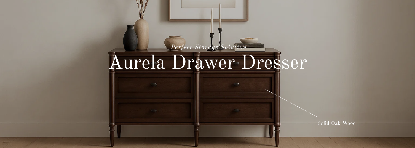 Aurela Drawer Dresser Banner