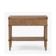 Aurela Side Table Brown
