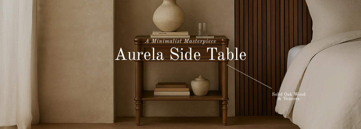 Aurela Side Table Banner