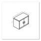 featuring size img for Bonjour Office Cabinet