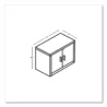 featuring size img for Bonjour Office Cabinet