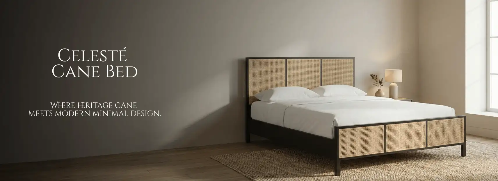 celeste cane bed banner image