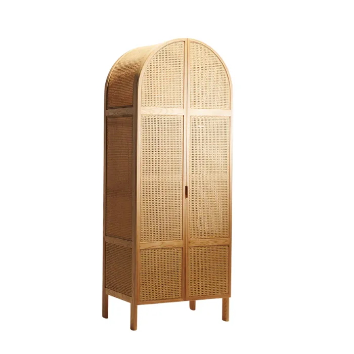 Cicada Cane Wardrobe Brown