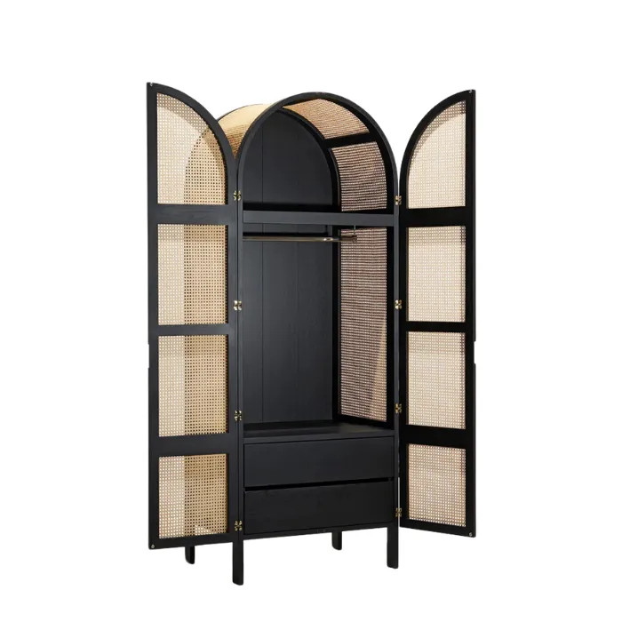 Cicada Cane Wardrobe open