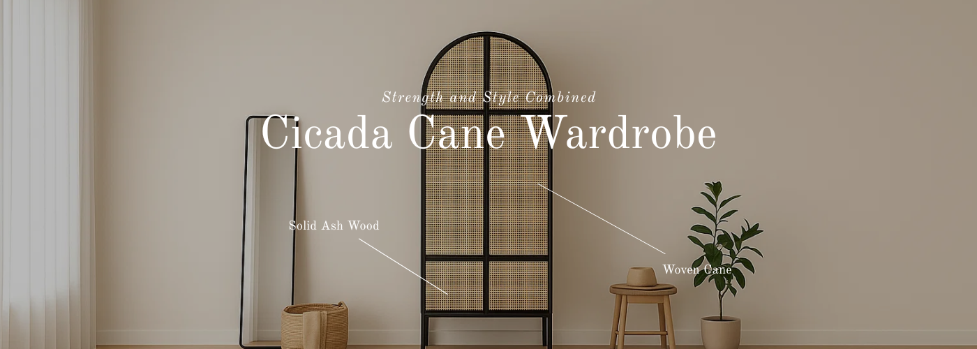 Cicada Cane Wardrobe Banner