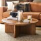 Creament Round Coffee Table Details