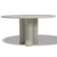 Fascia Round Dining Table – Modern circular dining table with a sturdy design, ideal for dining spaces.