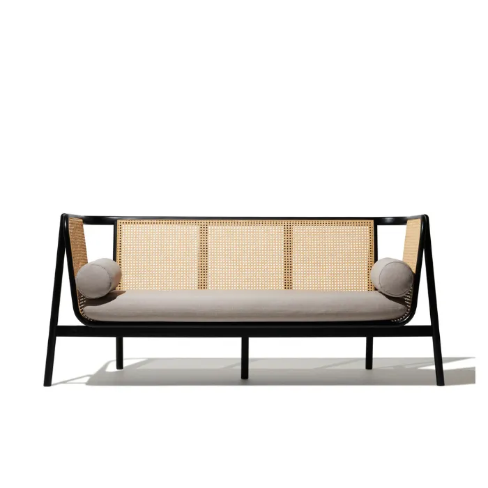 Harvey Cane Sofa Front