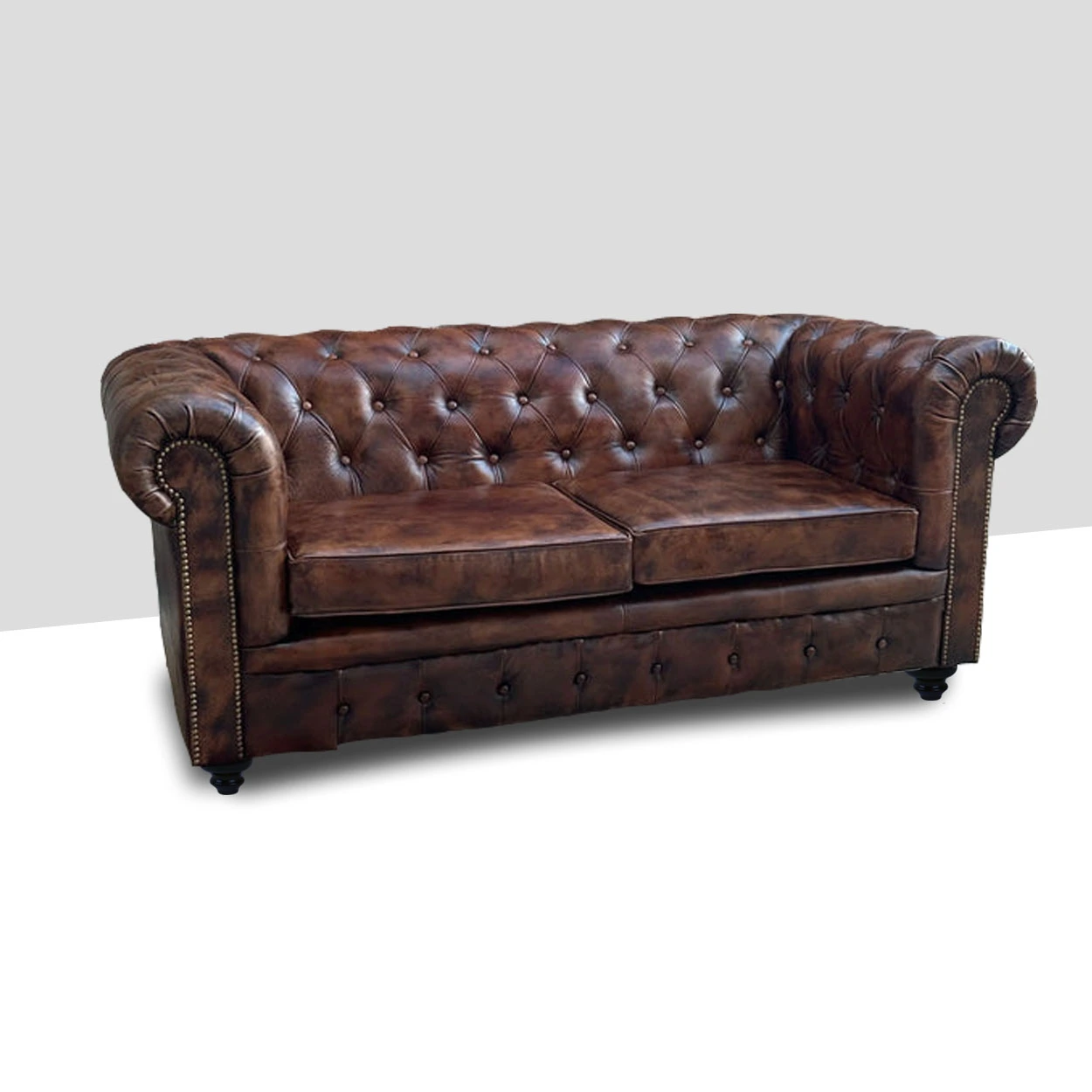 featuring Hemington Chesterfield Leather Sofa