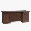 front view of executive desk