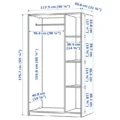Trifold Wardrobe Dimensions