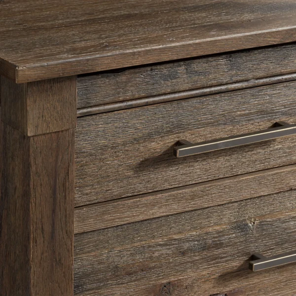 Valor Drawer Dresser side view Valor Drawer Dresser side view