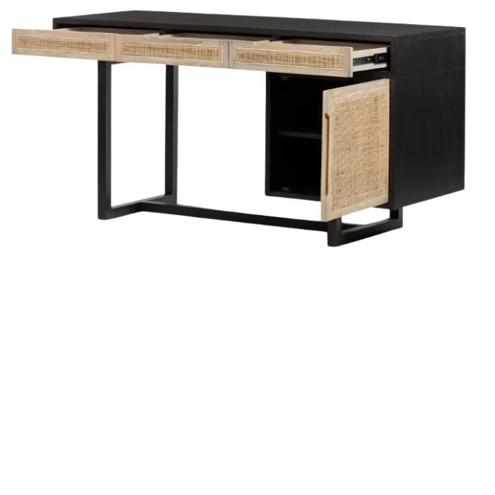 Delilah Cane Desk Dimensions