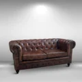 featuring Hemington Chesterfield Leather Sofa