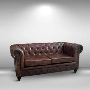 featuring Hemington Chesterfield Leather Sofa