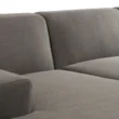 close view of sectional sofa showing premium upholstery