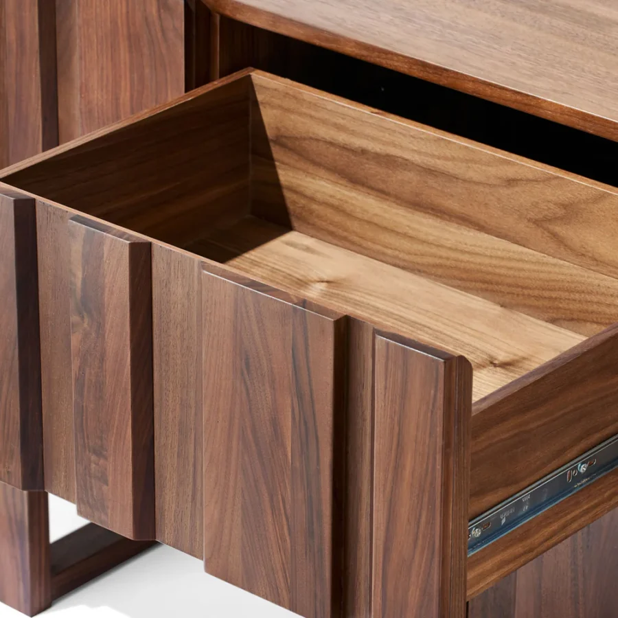 Aural Console Table opened detail featuring opened img for Aural Console Table