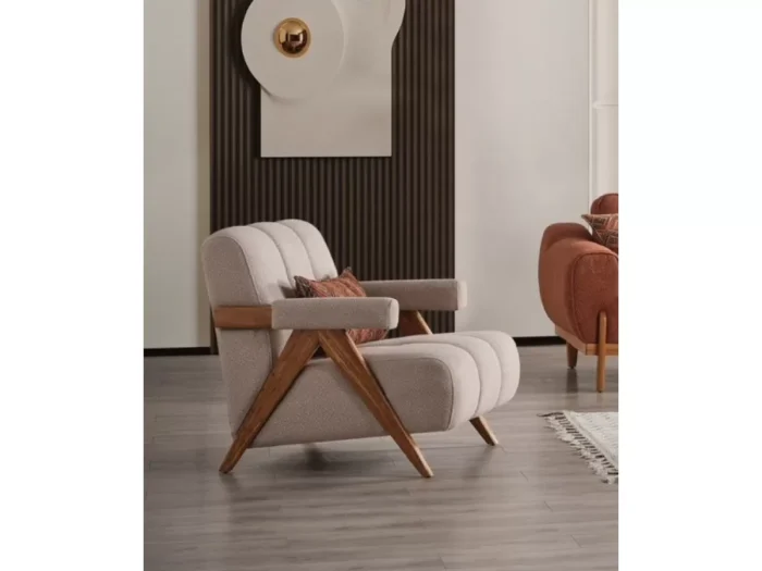 Cradle Armchair side featuring side img for Cradle Armchair