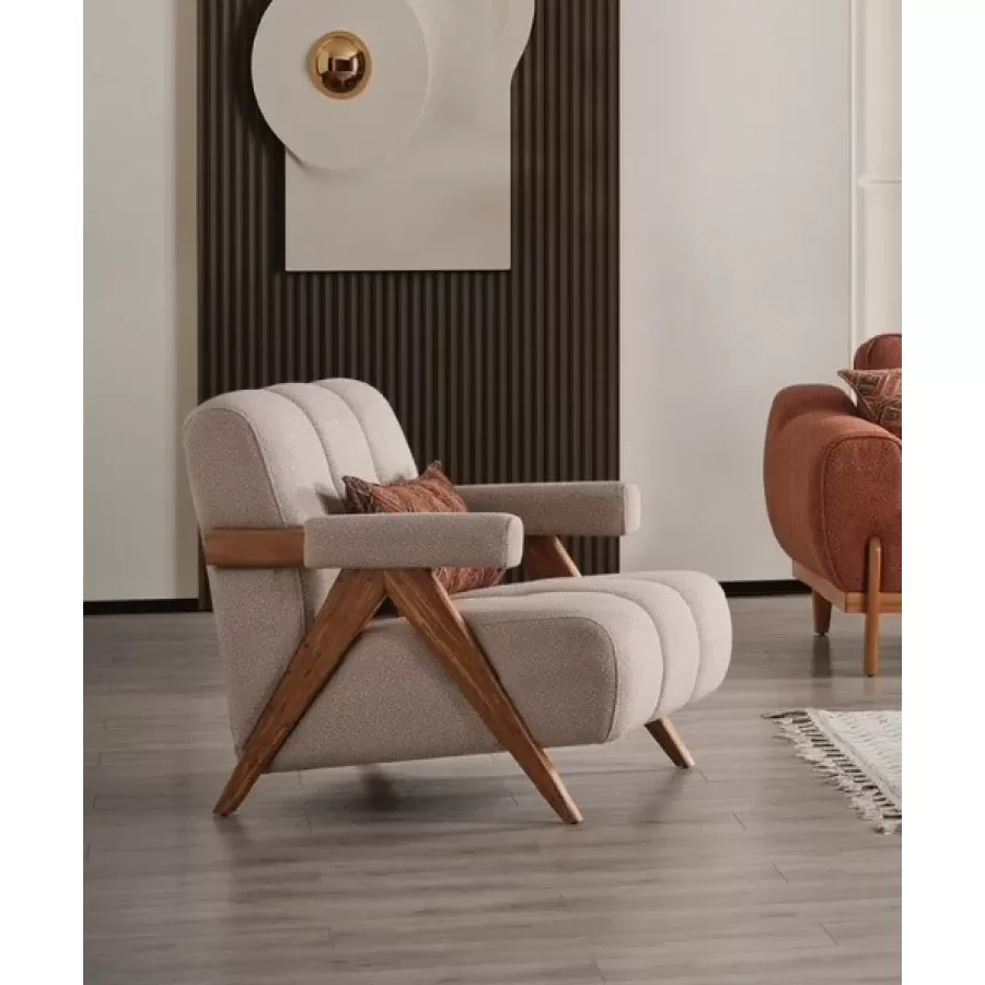 Cradle Armchair side featuring side img for Cradle Armchair