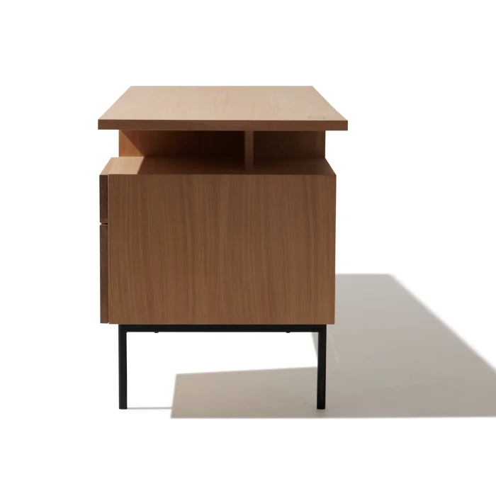 Cronic Office Desk - Modern Wooden Workspace with Storage