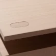 Cronic Office Desk - Minimalist Wooden Desk with Cable Management
