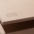 Cronic Office Desk - Minimalist Wooden Desk with Cable Management