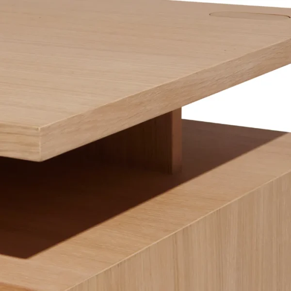 Cronic Office Desk - Modern Wooden Table with Storage Cronic Office Desk - Modern Wooden Table with Storage