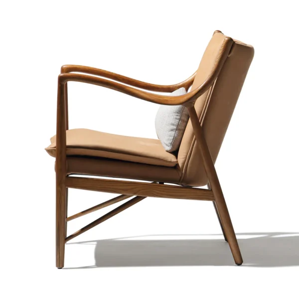 Incurve Leatherite Chair side featuring side img for Incurve Leatherite Chair