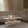 Oaktray Coffee Table in with background