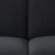 close view of seat showing premium upholstery.