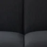 close view of seat showing premium upholstery.