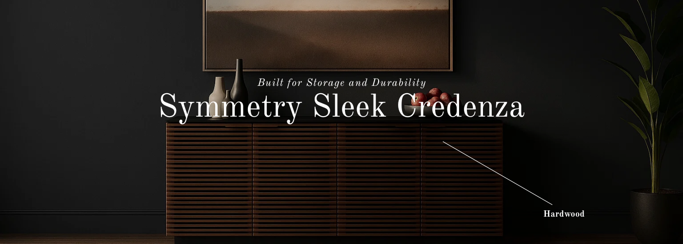 Symmetry Sleek Credenza banner