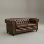 Wellington Chesterfield Leather Sofa