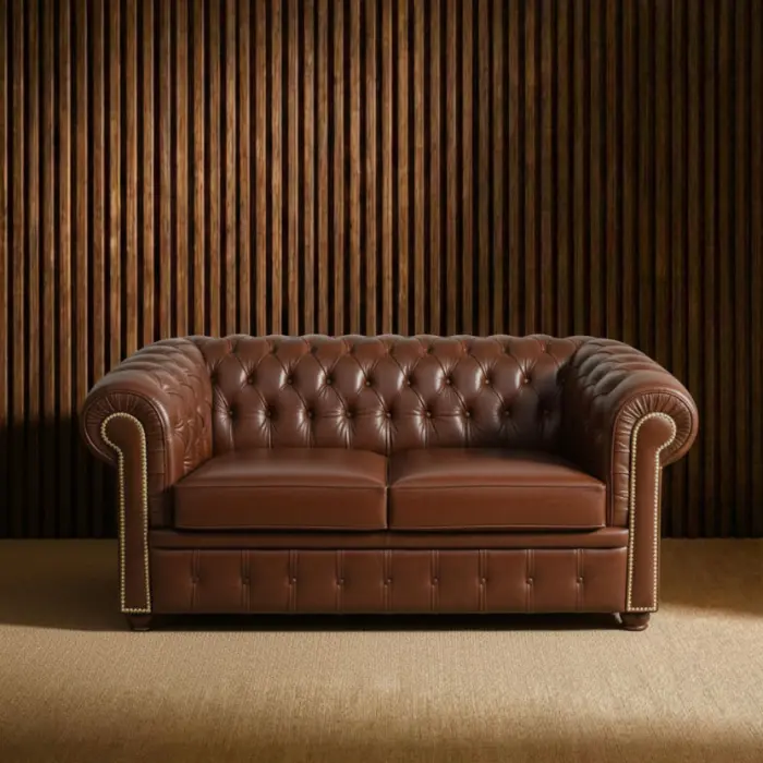 front view of 2 seater sofa