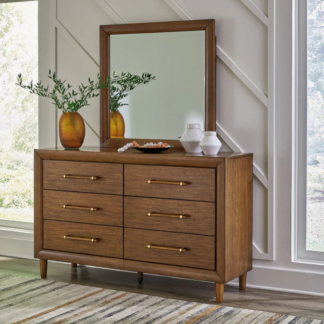 featuring dresser with mirror image for Beloved Wedding Furniture Set