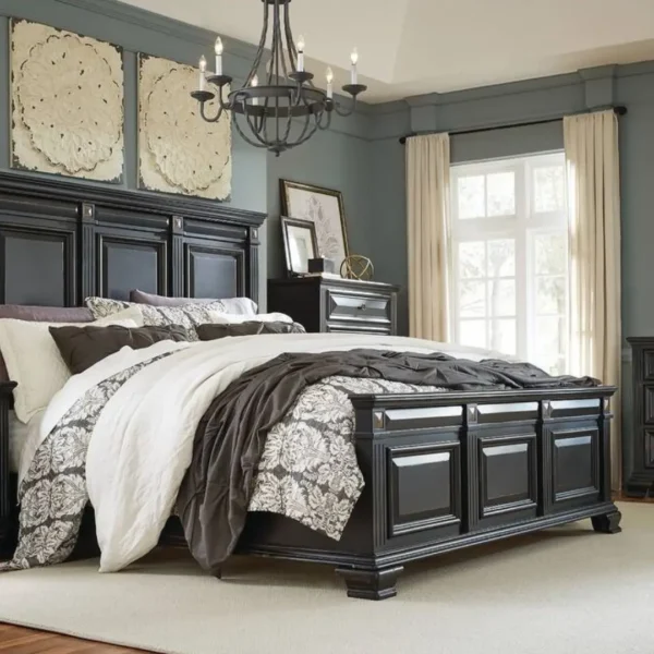 Blackwood-Noir-Bedroom-Set-design Blackwood Noir Bedroom Set bed