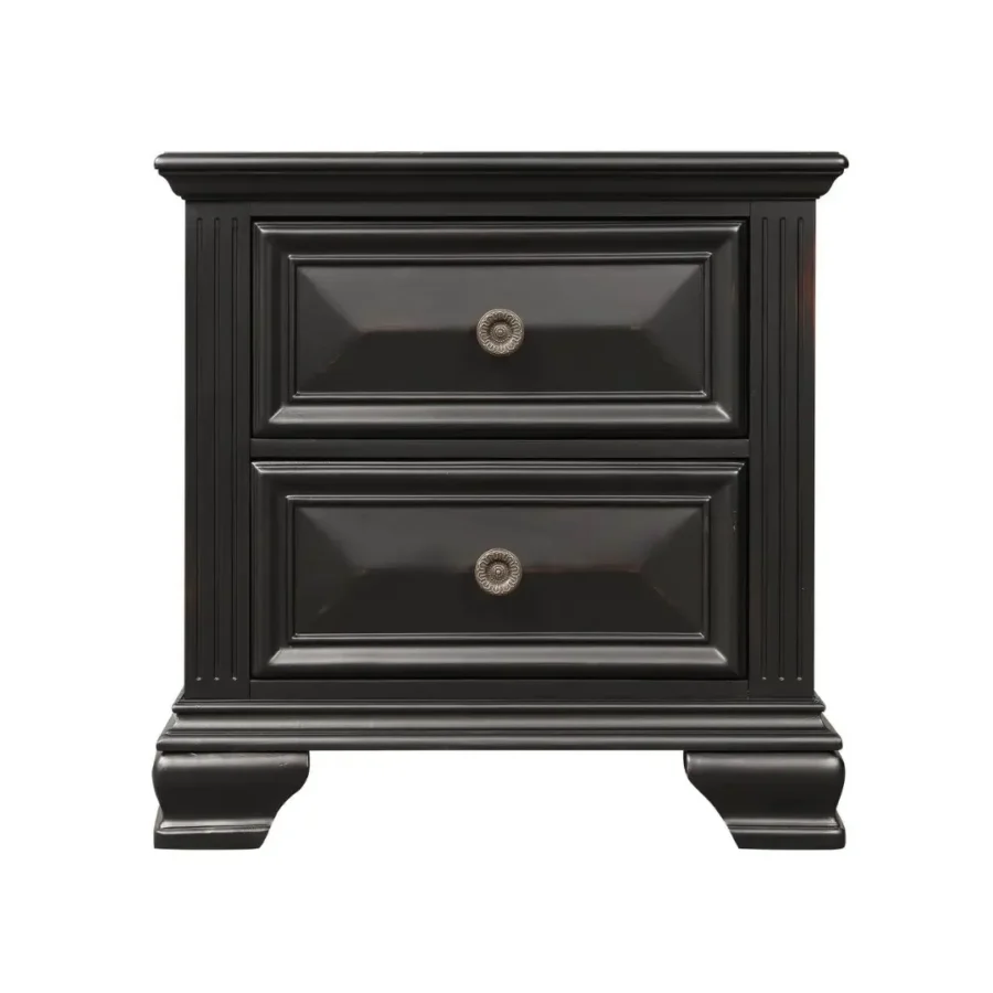 Blackwood-Noir-Bedroom-Set-sidetable Blackwood Noir Bedroom Set Side table