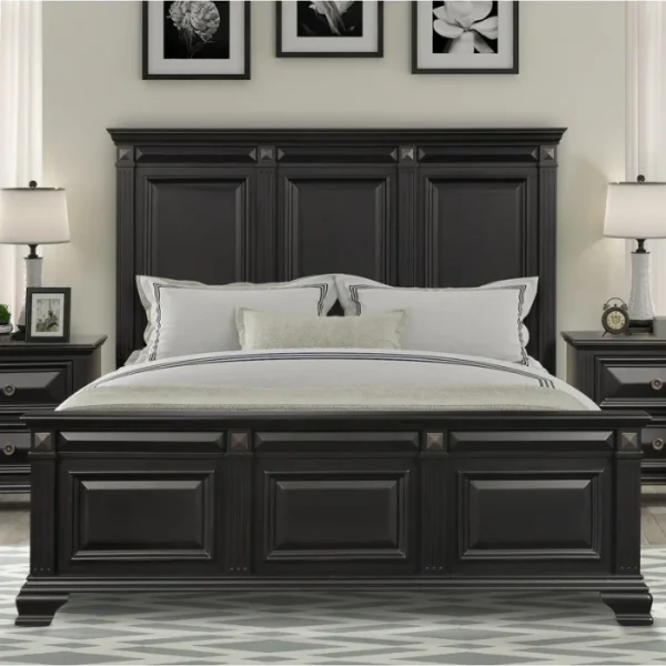 Blackwood Noir Bedroom Set bed