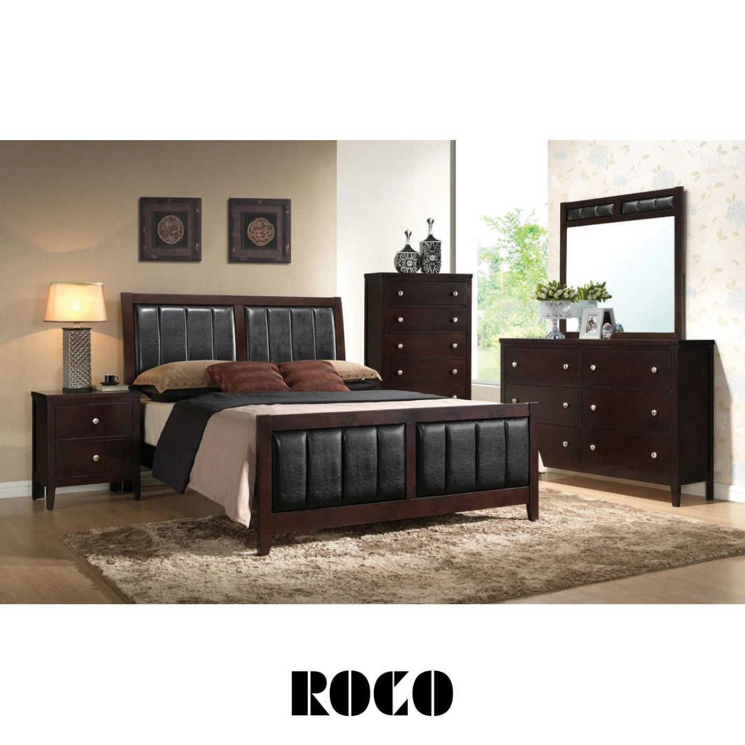 featuring img for Monarch Sleek Bedroom Set