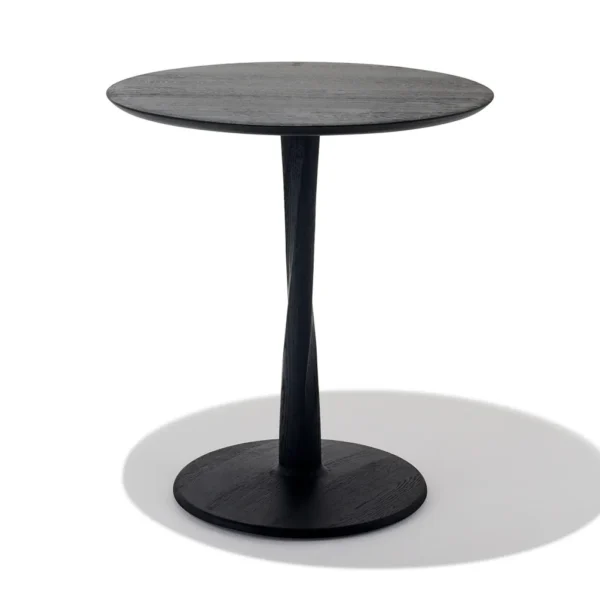 Spiral-Solo-Table-feature black coffeee table in white background