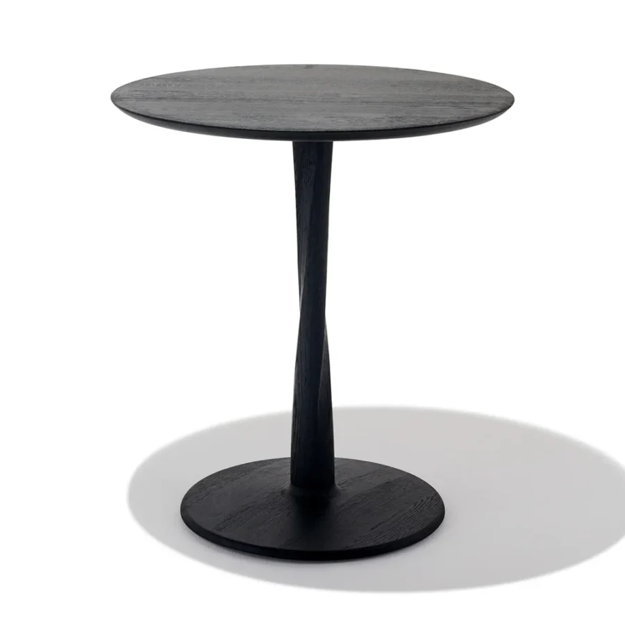 Spiral-Solo-Table-feature black coffeee table in white background
