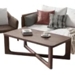 Arcwood Table Dark Walnut Color
