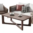 Arcwood Table Dark Walnut Color